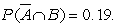 <strong>Suppose P(A) = 0.55, P(B) = 0.29, and Find the conditional probability of A given that B does not occur. Round your answers to three decimal places.</strong> A) 0.634 B) 0.326 C) 0.345 D) 0.182