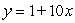Consider the line A) What is its intercept? B) What is its slope?