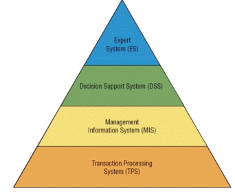 <strong> -Referring to the figure above, the following is a true statement: ____.</strong> A) As you descend the pyramid, each system builds and relies on the systems above it B) As you ascend the pyramid, each system builds and relies on the underlying systems C) both a. and b. D) neither a. nor b.