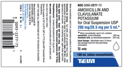 Directions: Use the label to identify the information requested.If more than one answer is necessary,separate your answers with commas. a.Trade name: _______________ b.Generic name: _______________ c.Dosage strength of amoxicillin: _______________ d.Dosage strength of clavulanate potassium: _______________ e.Form: _______________ f.Total volume: _____________