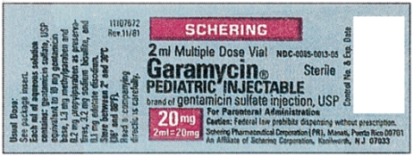 Directions: Calculate the following children's dosages. - Order: Garamycin 15 mg IV q8h Available: How many milliliters will you administer? _____ mL