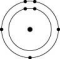 <strong>Which one of the atoms shown would be most likely to form an anion with a charge of -1?</strong> A) B) C) D)