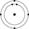 <strong>Which one of the atoms shown would be most likely to form an anion with a charge of -1?</strong> A) B) C) D)