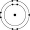 <strong>Which one of the atoms shown would be most likely to form an anion with a charge of -1?</strong> A) B) C) D)