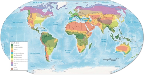 <strong> -Northwestern Europe is dominated by ________ climate.</strong> A) humid continental, warm summer B) tropical rainy C) marine west coast D) arid