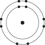 <strong>Which one of the atoms shown would be most likely to form a cation with a charge of +1?</strong> A) B) C) D) E)