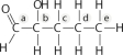Identify the asymmetric carbon in this molecule: