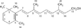 <strong>Instructions: Use the molecules below to answer the next three questions. A) B) C) D) Which molecule is β-carotene?</strong> A)A B)B C)C D)D