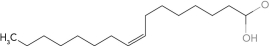 <strong>Predict the structure of a fatty acid that is cis 16:1 ( \Delta <sup>9</sup>).</strong> A) B) C) D)