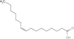 <strong>Predict the structure of a fatty acid that is trans 16:1 ( \Delta <sup>9</sup>).</strong> A) B) C) D)