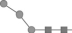 <strong>The glycan fragment shown on the right has been cleaved by glycosylase enzymes, and HPLC analysis has produced the peaks 1 to 6. Which of the following fragments corresponds to peak 5?</strong> A) B) C) D)