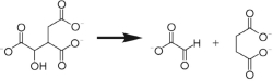 <strong>The glyoxylate cycle reaction shown below is catalyzed by which enzyme class? </strong> A) lyase B) hydrolase C) transferase D) oxidoreductase