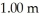 What would be the volume of a box that measures 1.12 m × × ?