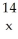 <strong>In the symbol shown below,x = ________. C</strong> A)7 B)13 C)12 D)6 E)not enough information to determine