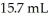 How much CaF<sub>2</sub> (g)is formed when of KF reacts with an excess of aqueous calcium bicarbonate?