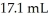 What volume (mL)of 0.102 M NaOH is required to neutralize of HCl?