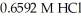 What is the concentration (M)of 39.88 mL of an unknown NaOH solution if it required of to neutralize?