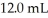 A titration reached the equivalence point when 16.1 mL of was added to of NaOH (aq)of unknown concentration.What is the concentration (M)of this unknown NaOH solution?