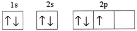 <strong>Which one of the following is the correct electron configuration for a ground-state nitrogen atom?</strong> A) B) C) D) E)None of the above is correct.