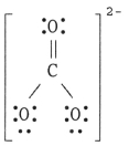 <strong>The Lewis structure of the CO<sub>3</sub><sup>2-</sup> ion is ________.</strong> A) B) C) D) E)