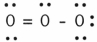 In the resonance form of ozone shown below,the formal charge on the central oxygen atom is ________.  