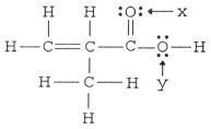 <strong>What is the hybridization of the carbon atom attached to the two oxygen atoms in the structure below? </strong> A)sp<sup>3</sup> B)sp C)sp<sup>3</sup>d<sup>2</sup> D)sp<sup>2</sup> E)sp<sup>3</sup>d