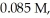 <strong>The half-life of a first-order reaction is 13 min.If the initial concentration of reactant is it takes for it to decrease to 0.055 M.</strong> A)8.2 B)11 C)3.6 D)0.048 E)8.4