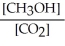 <strong>Which of the following expressions is the correct equilibrium-constant expression for the following reaction? CO<sub>2</sub> (g)+ 2H<sub>2</sub> (g) CH<sub>3</sub>OH (g)</strong> A) B) C) D) E)