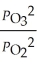 <strong>The equilibrium expression for K<sub>p</sub> for the reaction below is ________. 2O<sub>3 </sub>(g) 3O<sub>2 </sub>(g)</strong> A) B) C) D) E)