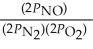 <strong>The equilibrium expression for K<sub>p</sub> for the reaction below is ________. N<sub>2</sub> (g)+ O<sub>2</sub> (g) 2NO (g)</strong> A) B) C) D) E)none of the above
