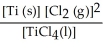 <strong>The equilibrium-constant expression for the reaction Ti (s)+ 2Cl<sub>2 </sub>(g)   TiCl<sub>4 </sub>(l) Is given by</strong> A)   B)   C)   D)[Cl<sub>2</sub> (g)]<sup>-2 </sup> E)   <div style=padding-top: 35px> 