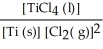 <strong>The equilibrium-constant expression for the reaction Ti (s)+ 2Cl<sub>2 </sub>(g)   TiCl<sub>4 </sub>(l) Is given by</strong> A)   B)   C)   D)[Cl<sub>2</sub> (g)]<sup>-2 </sup> E)   <div style=padding-top: 35px> 