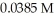 The of hypochlorous acid (HClO)is 3.0 × at 25.0 °C.Calculate the pH of a hypochlorous acid solution.
