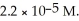 <strong>The solubility of manganese (II)hydroxide (Mn(OH)<sub>2</sub>)is What is the K<sub>sp</sub> of Mn(OH)<sub>2</sub>?</strong> A)1.1 × 10<sup>-14</sup> B)4.3 × 10<sup>-14</sup> C)2.1 × 10<sup>-14</sup> D)4.8 × 10<sup>-10</sup> E)2.2 × 10<sup>-5</sup>