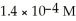 <strong>Determine the K<sub>sp</sub> for magnesium hydroxide (Mg(OH)<sub>2</sub>)where the solubility of Mg(OH)<sub>2</sub> is .</strong> A)2.7 × 10<sup>-12</sup> B)1.1 × 10<sup>-11</sup> C)2.0 × 10<sup>-8</sup> D)3.9 × 10<sup>-8</sup> E)1.4 × 10<sup>-4</sup>