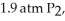 Phosphorous and chlorine gases combine to produce phosphorous trichloride.ΔG° at 298 K for this reaction is -642.9 kJ/mol.The value of ΔG at 298 K for a reaction mixture that consists of and is ________.