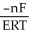 <strong>The relationship between the change in Gibbs free energy and the emf of an electrochemical cell is given by ________.</strong> A)ΔG = B)ΔG = C)ΔG = -nFE D)ΔG = -nRTF E)ΔG =