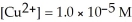 <strong>The standard cell potential ( )for the reaction below is +1.10 V.The cell potential for this reaction is ________ V when the concentration of and Zn (s)+ (aq)→ Cu (s)+ (aq)</strong> A)1.42 B)1.26 C)0.94 D)0.78 E)1.10