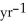 The decay of a radionuclide with a half-life of 3.3 × years has a rate constant (in )equal to ________.
