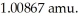 The mass of a proton is 1.00728 amu and that of a neutron is What is the binding energy of a Co nucleus? (The mass of a cobalt-62 nucleus is