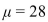 <strong>Use technology to solve the following problem: A normal population has a mean   and standard deviation   What is the 58th percentile of the population?</strong> A) 29.60 B) 26.64 C) 32.56 D) 35.52 <div style=padding-top: 35px> 