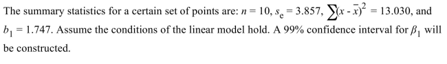 <strong> What is the critical value?</strong> A) 3.250 B) 2.821 C) 3.355 D) 2.896