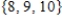 <strong>Write the following set a second way. </strong> A) B) C) D) E)