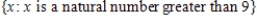 <strong>Write the following set a second way. </strong> A) B) C) D) E)