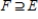 <strong>Use notation to indicate which of the sets E and F is a subset of the other. , </strong> A) B) C) D) And E) And