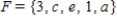 <strong>Use notation to indicate all containment relations between the following two sets. , </strong> A) B) C) D) And E) And