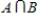 <strong>Find , the intersection of sets A and B. and </strong> A) B) C) D) E)