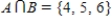<strong>Find , the intersection of sets A and B. </strong> A) B) C) D) E)