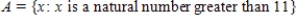 <strong>Find , the union of sets A and B. </strong> A) B) C) D) Is a set of natural numbers. E)
