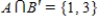 <strong>Assume that , and that U is the universal set of natural numbers less than 11. Find . </strong> A) B) C) D) E)